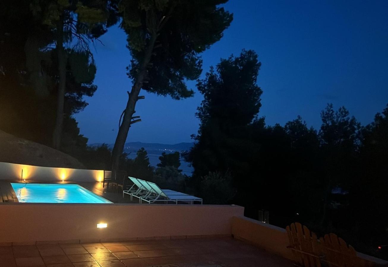 Askalosia Villa Áyios Yeóryios Bagian luar foto