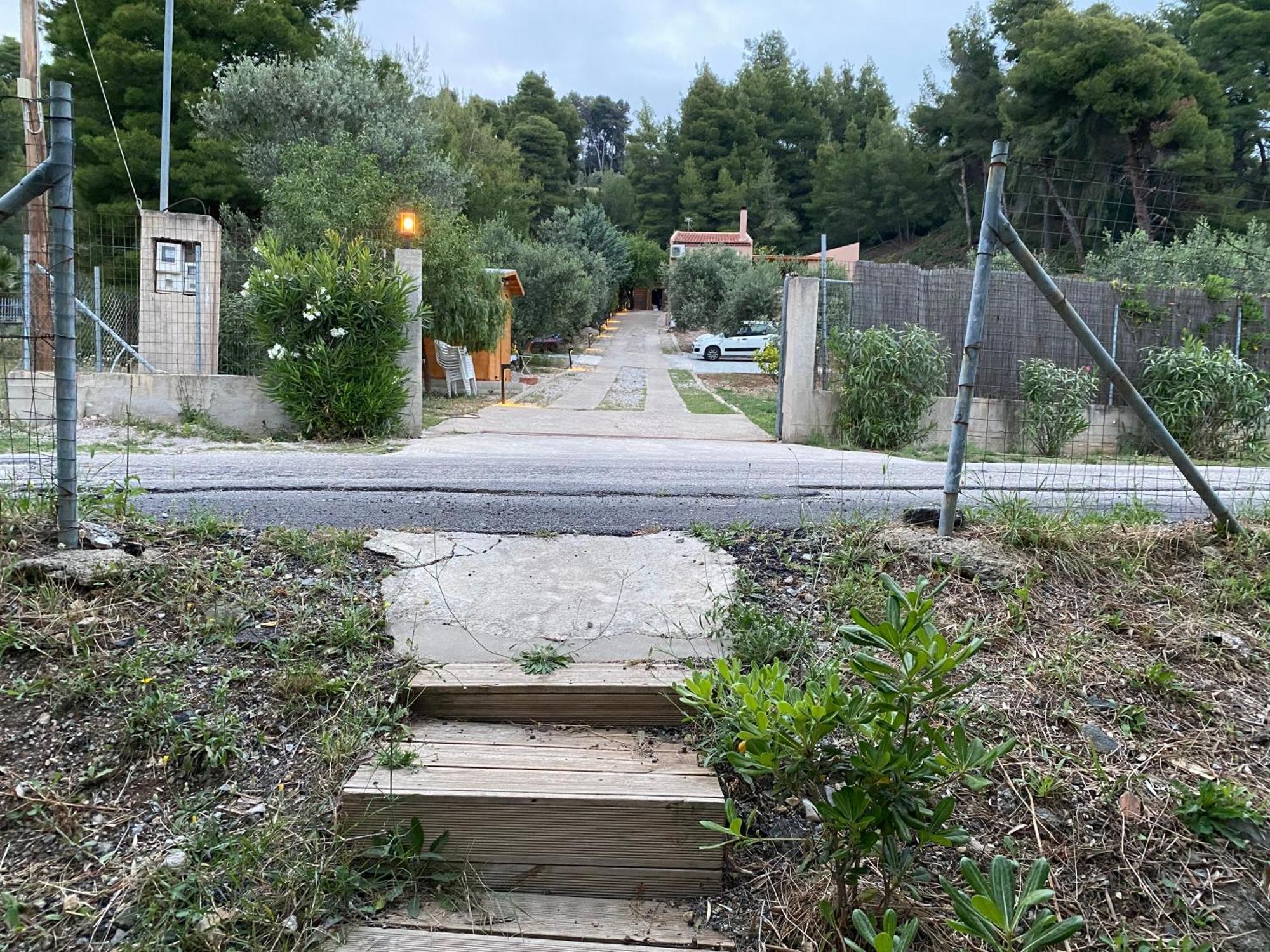 Askalosia Villa Áyios Yeóryios Bagian luar foto